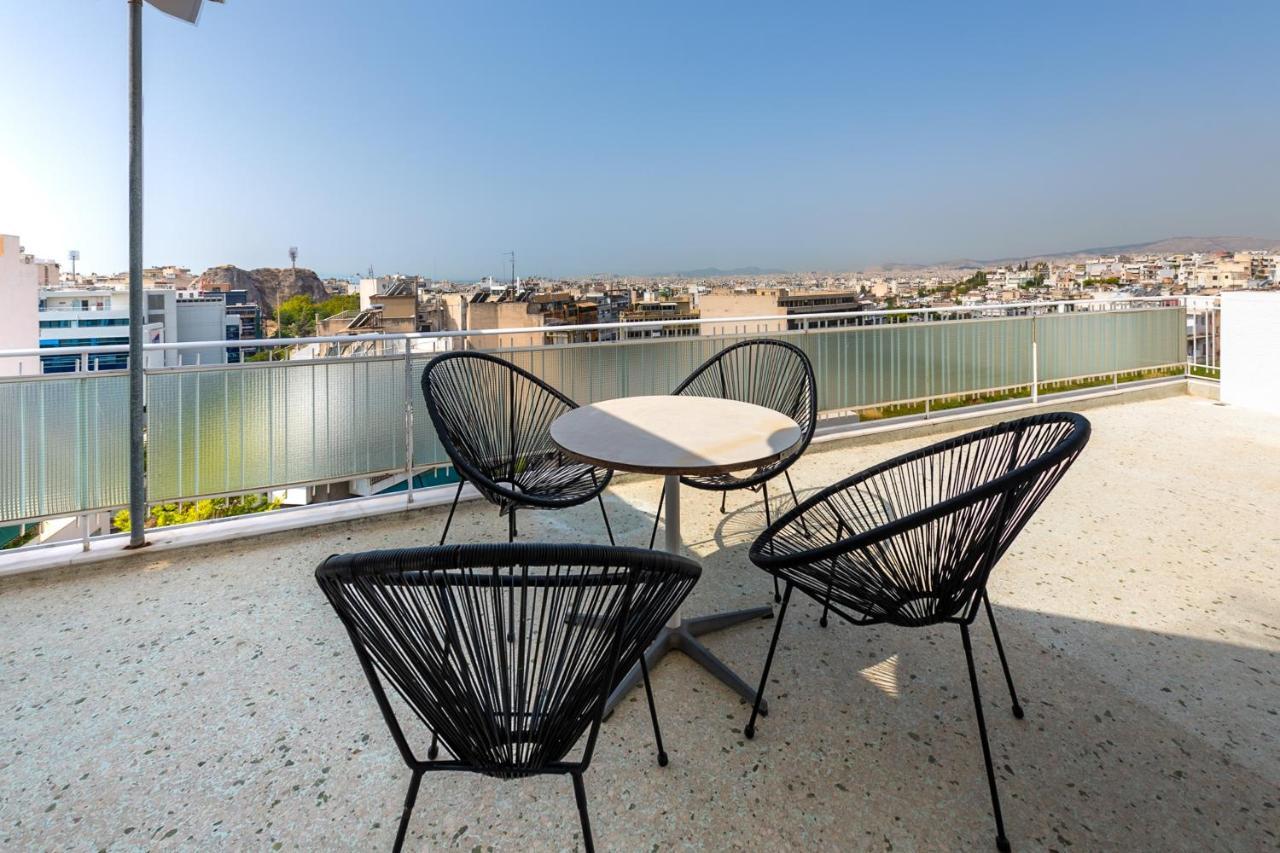 Penthouse Under Acropolis Hill Appartement Athene Buitenkant foto