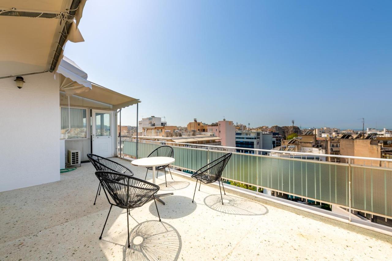 Penthouse Under Acropolis Hill Appartement Athene Buitenkant foto