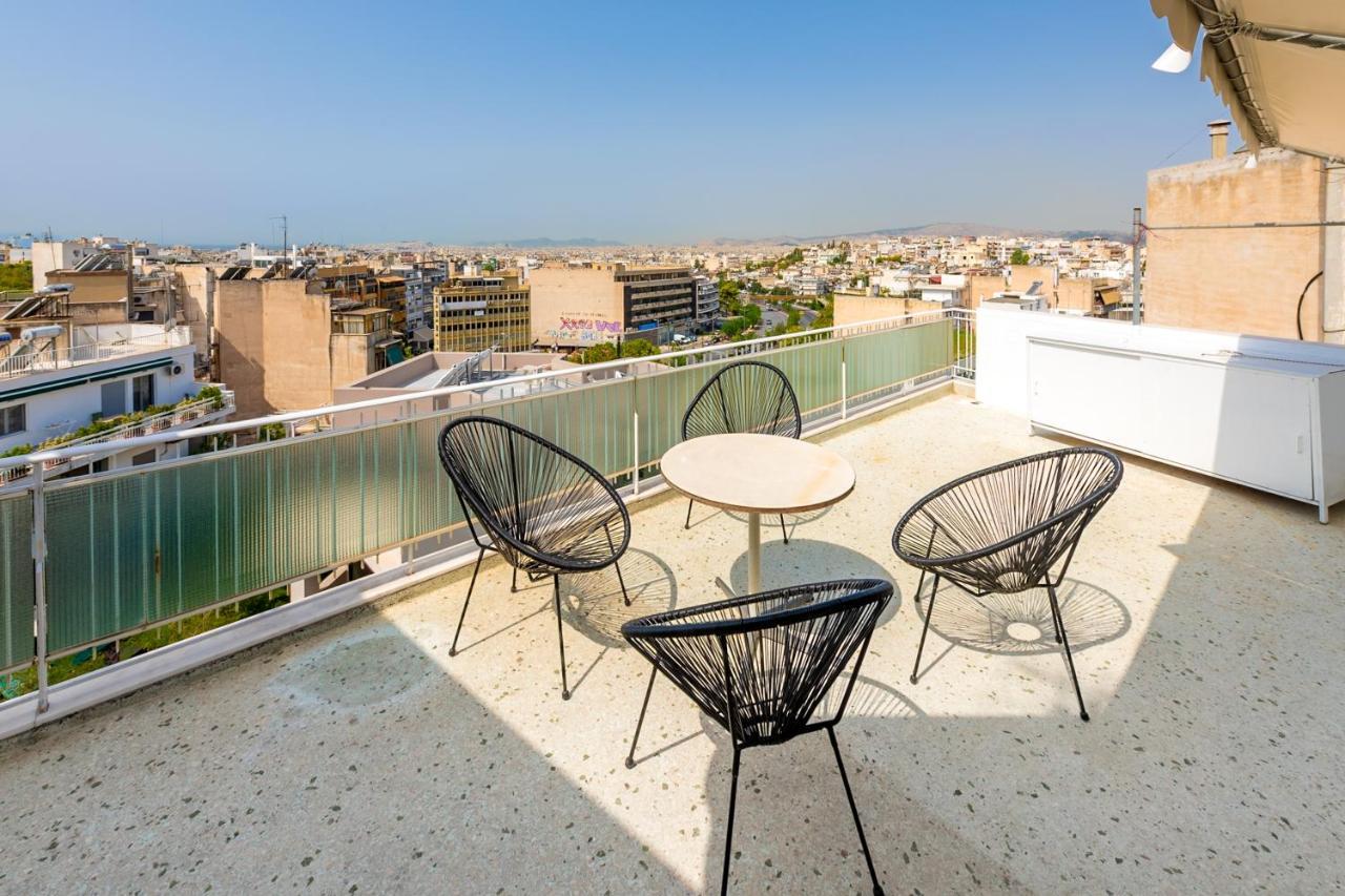 Penthouse Under Acropolis Hill Appartement Athene Buitenkant foto